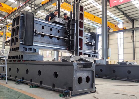 PHD4080 Cnc Portaaltype Mobiele CNC Boor-Freesmachine Staalplaat Flens Warmtewisselaar