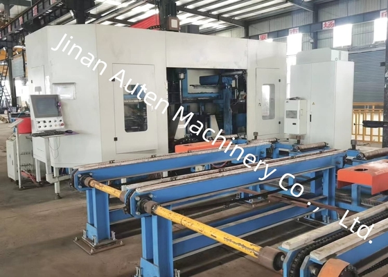 3 stuks Hoofdspindel CNC I-balk Boor-, Kniet- en Tapmachine 11KW Motorvermogen