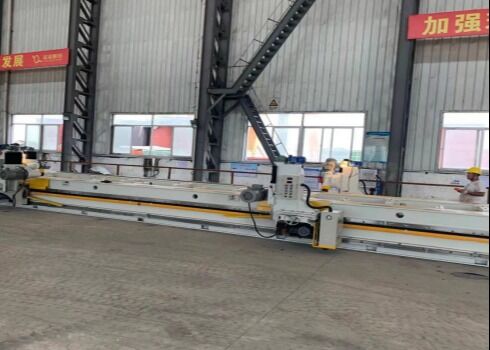 3000 mm Freeslengte Beamless Dual-Drive Dual-Power Head Freesmachine Model XB-3