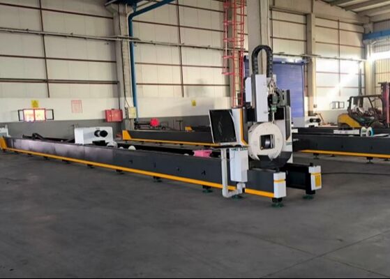 380V/50Hz stroomvoorziening CNC laserbuis snijmachine 300mm X-as Route