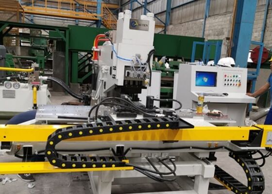 Model BNC100 Cnc verbindingsplaat perforatie machine voor brug staal structuur industrieën