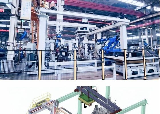 1465 mm, 2010 mm Armspan Een Robotlaswerkstation 12 kg Laadvermogen