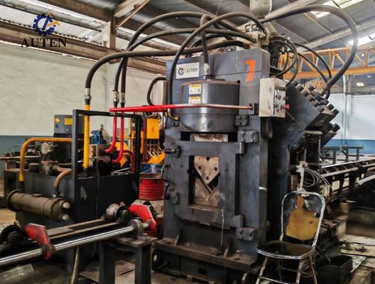 Precision High Speed CNC Punching Marking And Shearing Line voor hoeken met slimme besturing