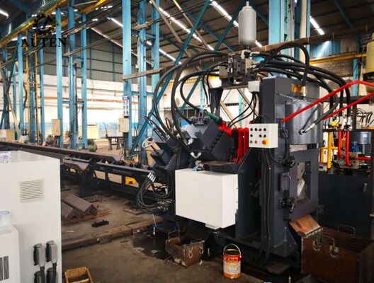 Hoog snelheids CNC-hoekstaalpersen scheerlijn 14x10x19 mm