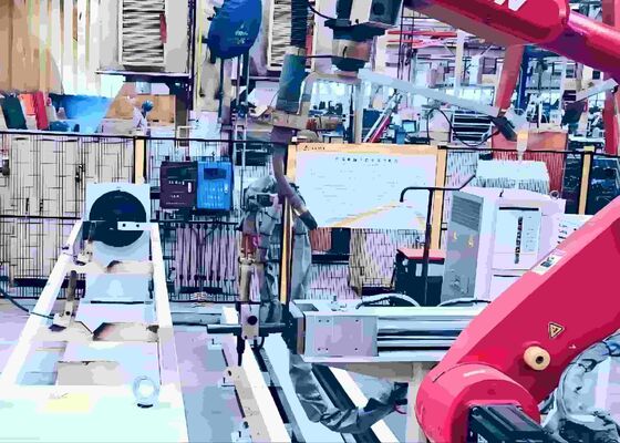 Flexibel standaard werkstation voor robotverzetting voor technische apparatuur en scheepsbouw