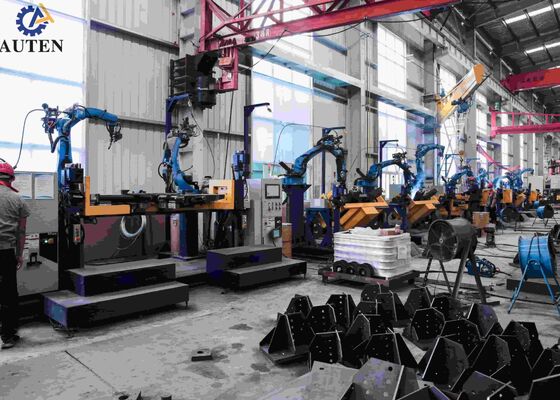 Identificeer de vorm van de lasnaad CNC Smart Welding Solution voor Power Transmission Tower Legs