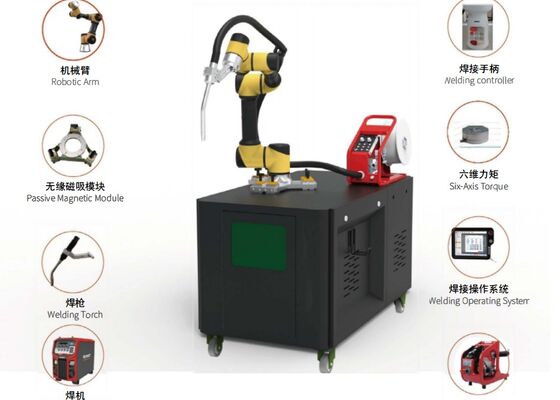 600 mm Robot Model Collaborative Robot Arc Welding Model QM-S1000
