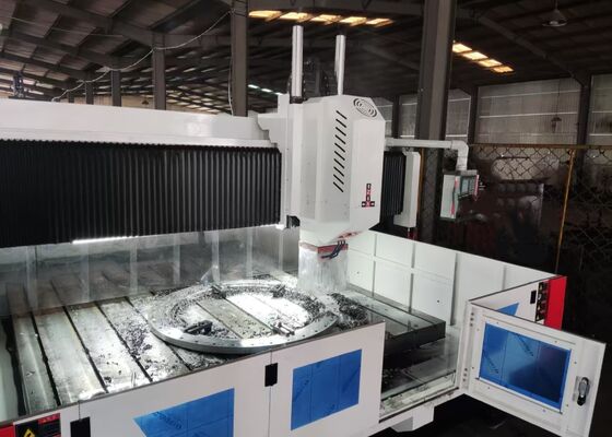 CNC Plaatboormachine Ontworpen Voor Boren Tappen Frezen Van Warmtewisselaar Buisplaat